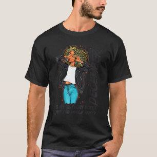 T-shirt Afro Locs Girl Décembre Est Mon Anniversaire Yep L