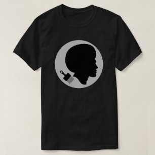 T-SHIRT AFRO MAN STYLISH AVEC AFRO PICK