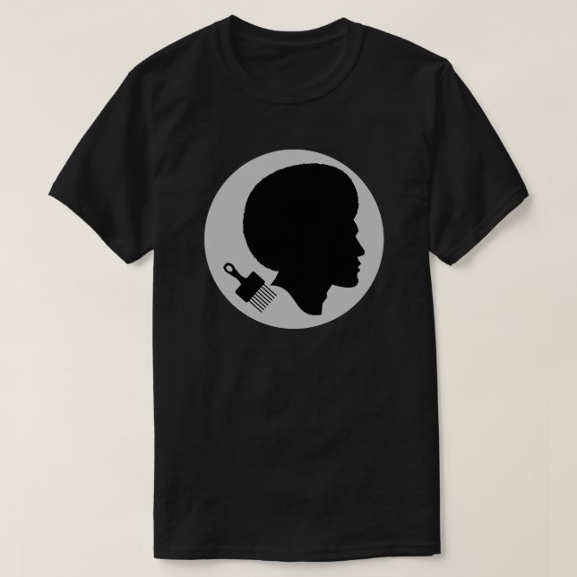 T-SHIRT AFRO MAN STYLISH AVEC AFRO PICK (Design devant)