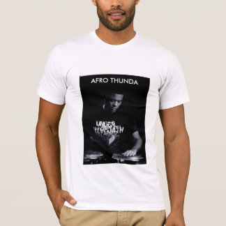 T-shirt Afro Thunda de batteur