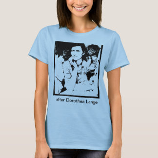 T-shirt after Dorothea Lange