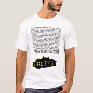 T-shirt Agatha Christie Et Il N'Y En Avait Pas