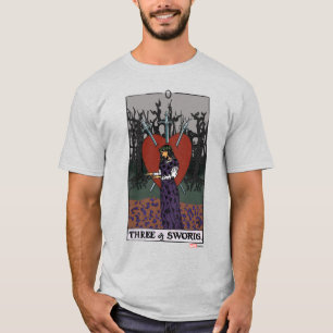 T-shirt Agatha Trois de Swords Tarot Graphic