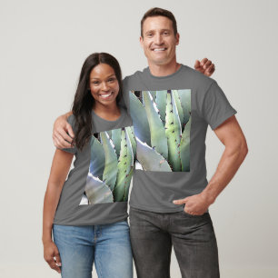 T-shirt Agave Plante Succulent Bleu Cactus Tequila Désert
