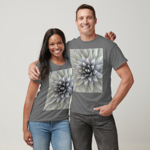 T-shirt Agave Plante Succulent Bleu Cactus Tequila Désert 