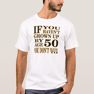 T-shirt Âge 50