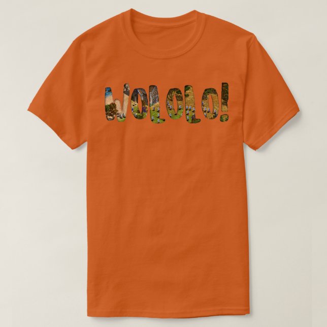T-shirt Âge des Empires WOLOLO Paysage (Design devant)