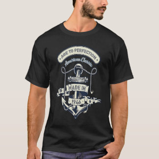 T-shirt Age To Perfection American Classic Made In 1946