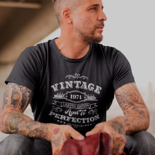 T-shirt Âge vintage à la perfection