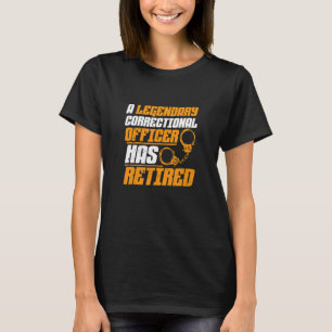 T-shirt Agent correctionnel à la retraite u2013 Agent péni