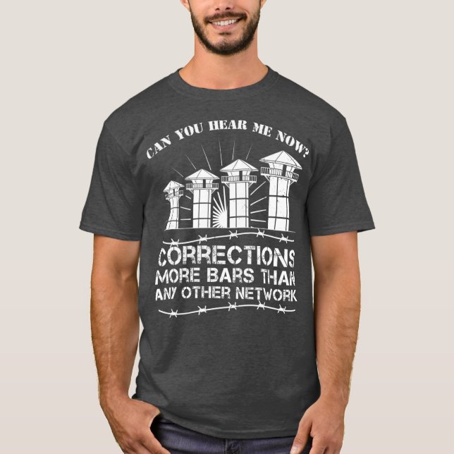 T-shirt Agent correctionnel Dit Agent correctionnel (Devant)