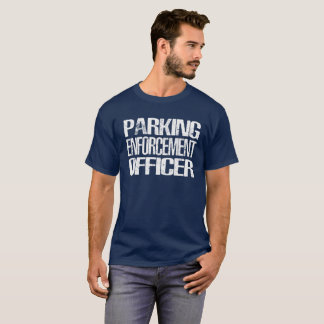 T-shirt Agent d'application du stationnement 