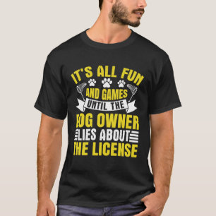 T-shirt Agent de contrôle animal Capteur animal 10