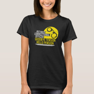 T-shirt Agent de correction Au revoir la tension Bonjour l