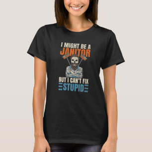 T-shirt Agent De Nettoyage Pour Un Agent De Contrôle
