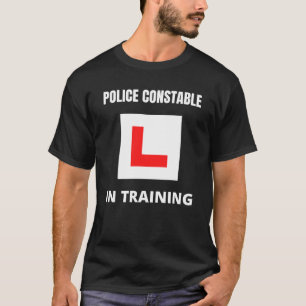 T-shirt Agent de police en formation