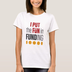 T-shirt Agent de prêt de courtier en hypothèques I Pun F