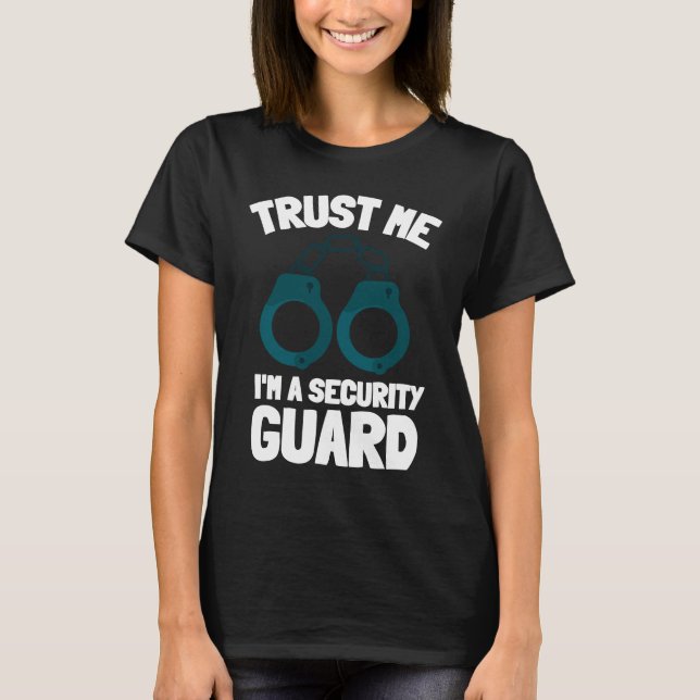 T-shirt Agent De Sécurité Et Agent De Sûreté 4 (Devant)