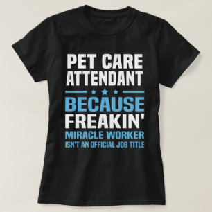T-shirt Agent de soins pour animaux