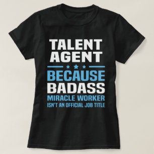 T-shirt Agent de talent