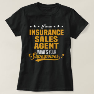 T-shirt Agent de vente d'assurance