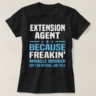 T-shirt Agent d'extension