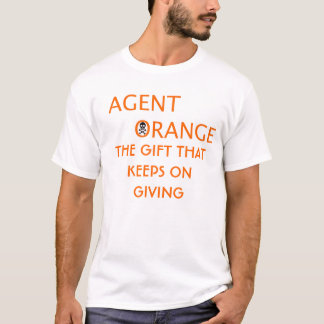 T-shirt agent orange LE CADEAU THATKEEPS SUR DONNER