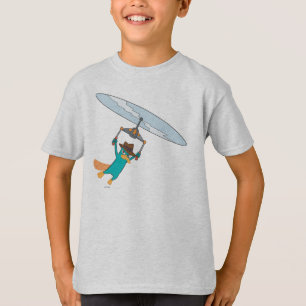 T-shirt Agent P Flying