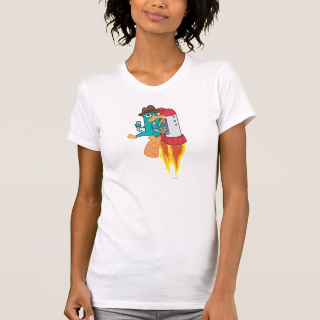 T-shirt Agent P Rocket Pack (Devant)