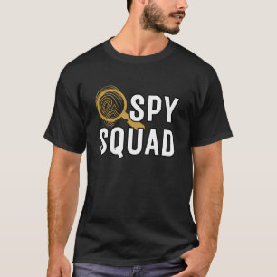 T-shirt Agent secret de l'équipe d'espionnage