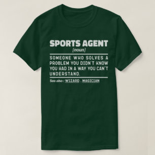 T-shirt Agent sportif Noun Représentant commercial Cool