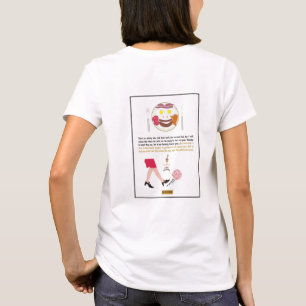T-shirt agessagesse bande dessinée chemin vers la vérité
