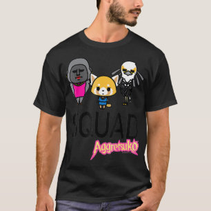 T-shirt Aggretsuko et Tee - shirt de la brigade des amis