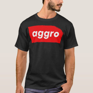 T-shirt Aggro Aggravation Agressive Comportement Mots Qui 