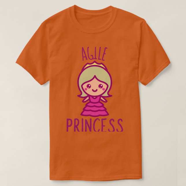 T-shirt Agile Princess (Design devant)