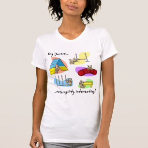 T-shirt Agilité intéressante de Yorkie