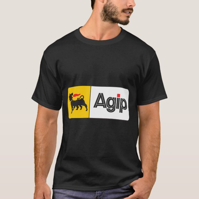 T-shirt Agip Logo Merchandises Essentiel (Devant)