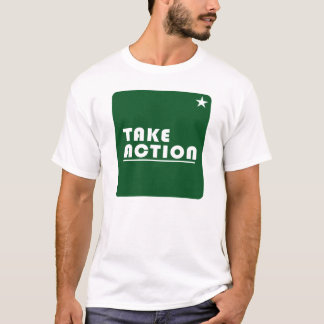T-shirt Agir avec inspiration