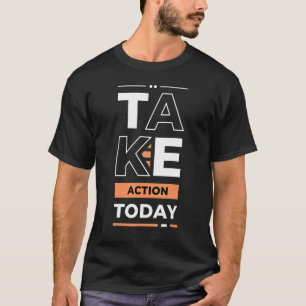 T-shirt Agissez dès aujourd'hui Jeunesse Entrepreneur Insp