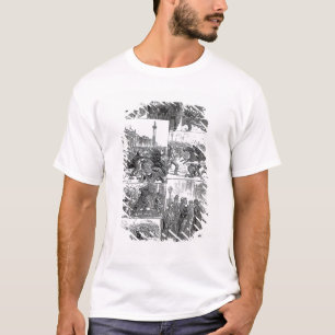 T-shirt Agitation irlandaise de ligue de terre