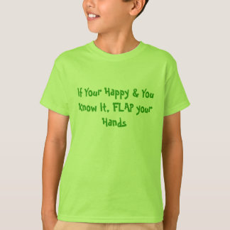 T-shirt Agitez vos mains - diversité d'autisme