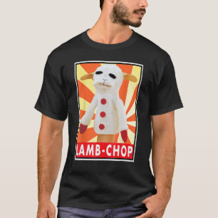 T-shirt Agneau Chop Vintage Retro
