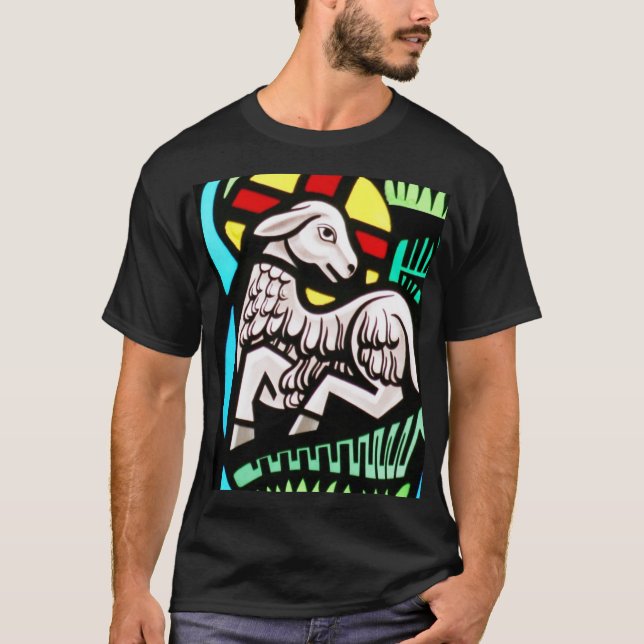 T-shirt Agneau de Dieu (Devant)