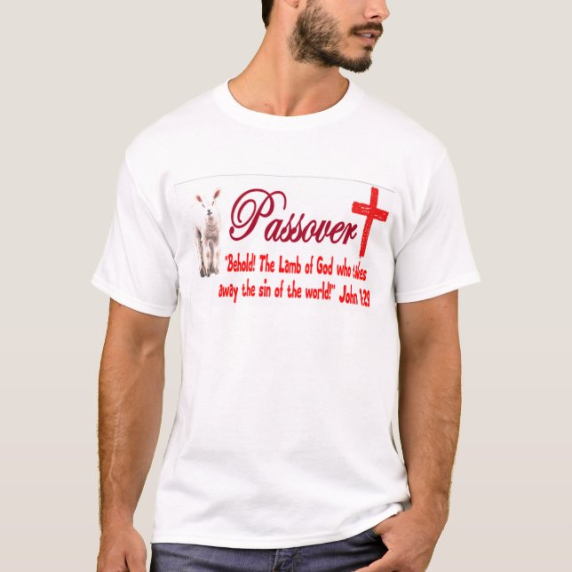 T-shirt Agneau de pâque (Devant)