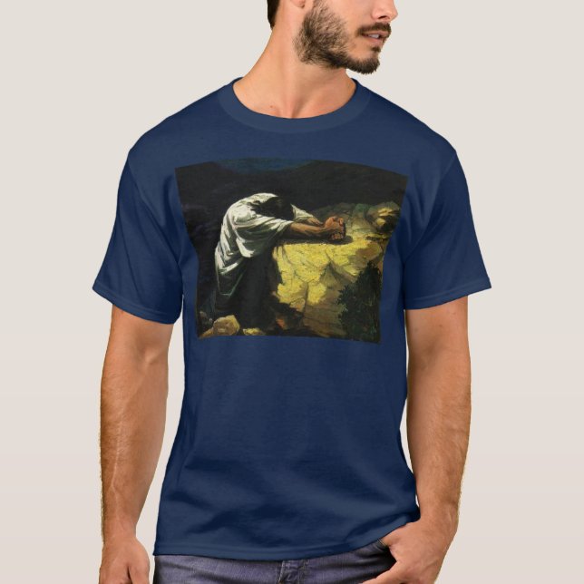 T-shirt Agony in the garden (Devant)