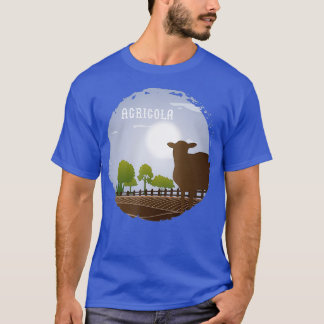 T-shirt Agricola Board Jeu Conception Tablette Jeu