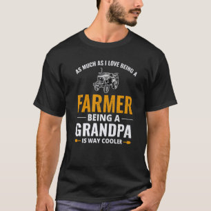 T-shirt Agricole Mens Grandpa Agricole Rancher Agricole Ag