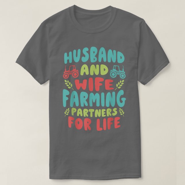 T-shirt Agriculteur agricole (Design devant)