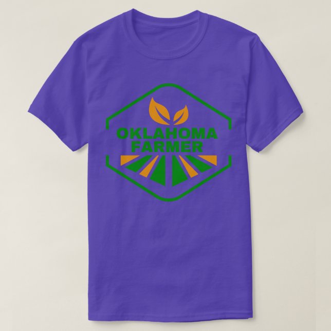 T-shirt Agriculteur de l'Oklahoma (Design devant)