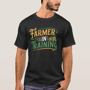 T-shirt Agriculteur en formation Agriculteur Agriculture E